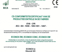 CE certificaat rookgasafvoer EN 1856-1