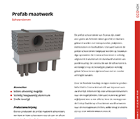 Prefab schoorsteen LR