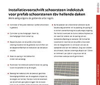 Schoorsteen indekstuk Econox