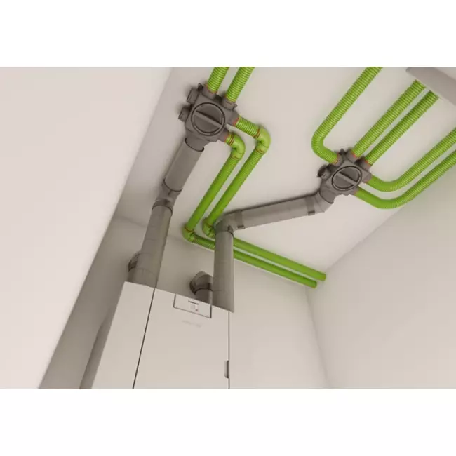 Ubbink WTW wandunit Ubiflux Vigor W325 2/2 rechts