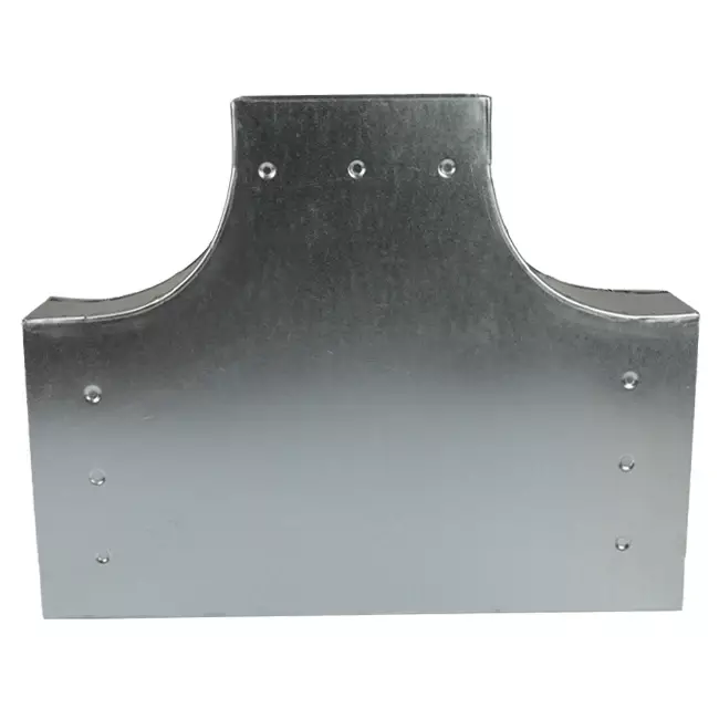 T-stuk 90 graden 170x80 mm - 170x80 mm tbv instortkanaal