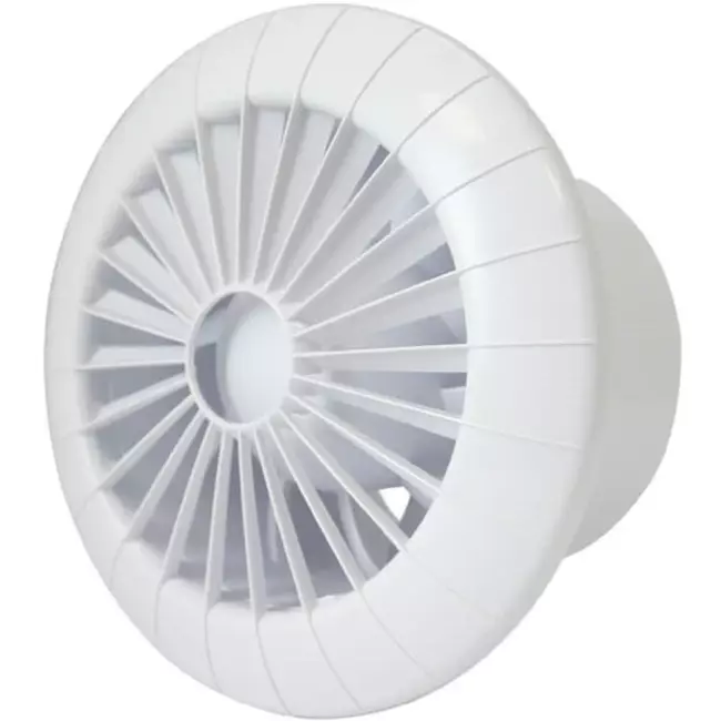 Badkamerventilator Ø 120 mm wit - aRid 120 BB