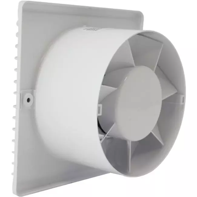 Badkamerventilator Ø 125 mm Wit - energy planet 125 S