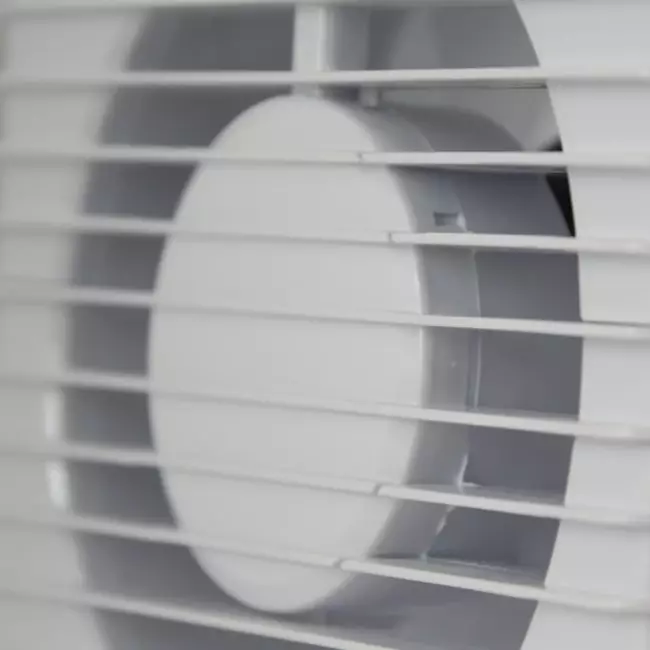 Badkamerventilator Ø 125 mm Wit - energy planet 125 S