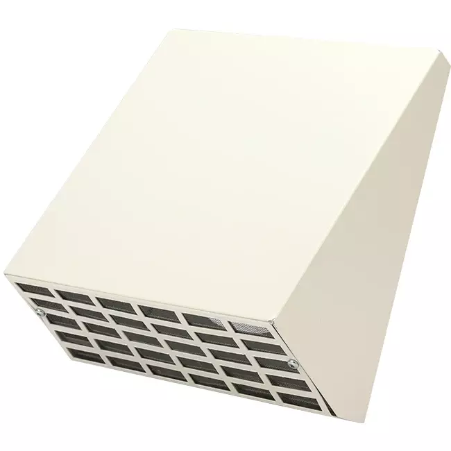 Afdekkap WTW HRU wall Ø150 - RAL9010
