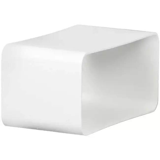 Raccord femelle carré en plastique 110 x 55 mm - KSF