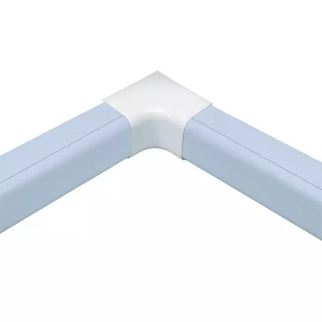 Climaplus airco leidinggoot Binnenbocht 70x55mm RAL 9010 WIT