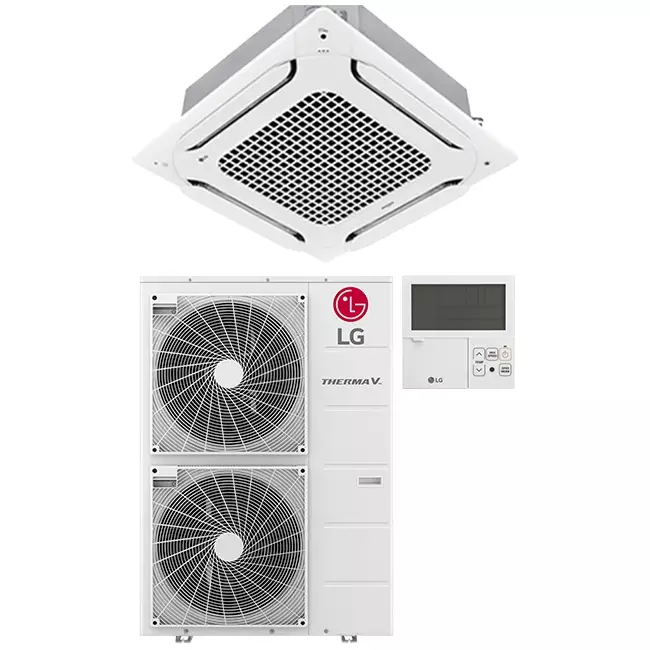 LG Climatiseur à cassette avec plaque de recouvrement UT48F-S R32 13.4 kW set