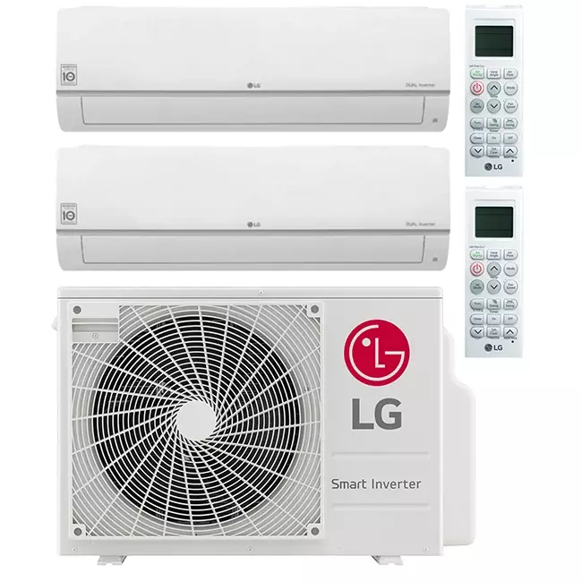 LG DUO Complete Multisplit airco MU2R15-0912 R32 1x2,5 kW + 1x3,5 kW