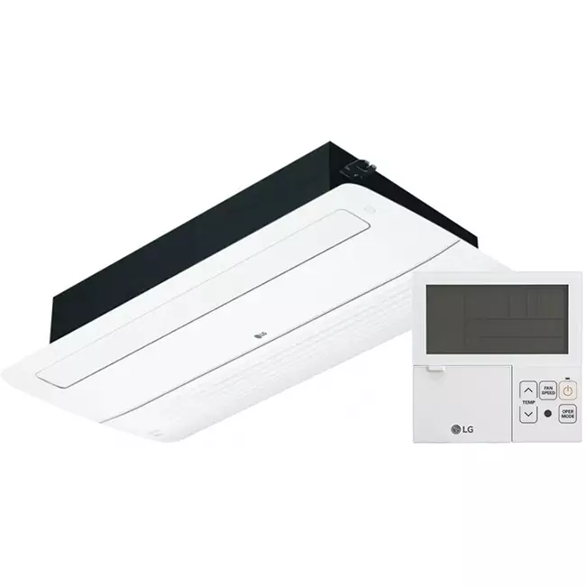 LG 1 Weg Cassette airco Inverter binnenunit met afdekplaat R32 3,5 kW