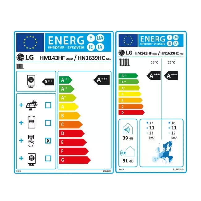 Pompe à chaleur LG Therma-V Monobloc 3 phases R290 14,0 kW