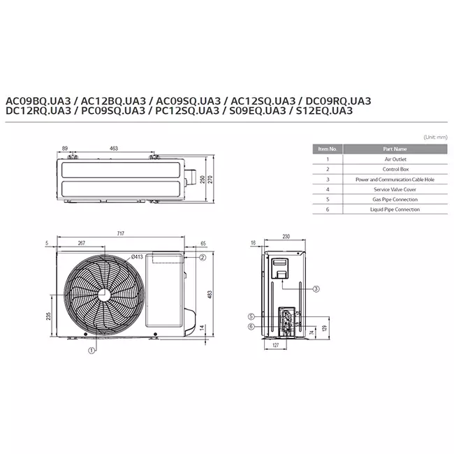 LG Standard Plus Smart Inverter airco R32 2,5 kW set