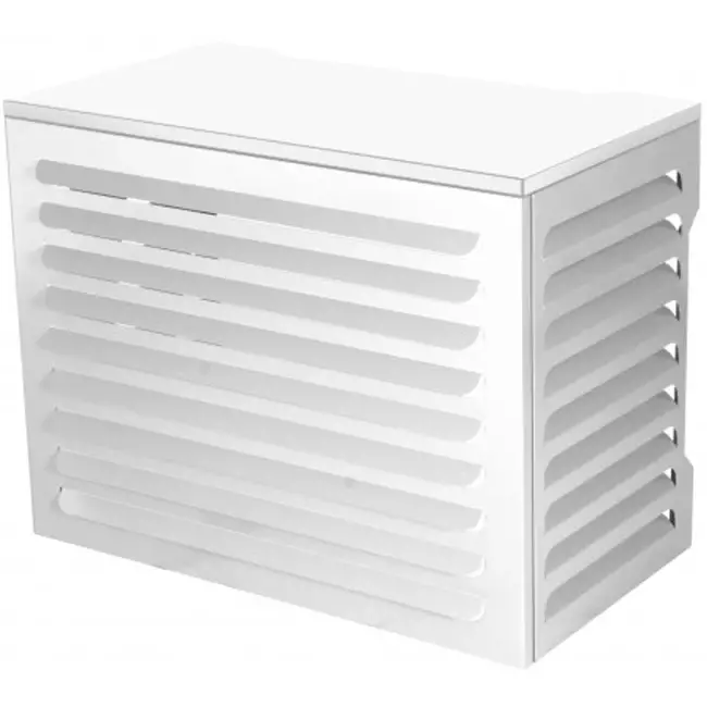 Airco en warmtepomp omkasting large RAL9010 Wit