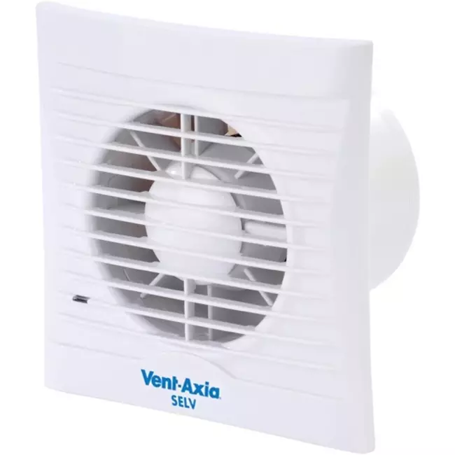 Vent-Axia Azur SELV 12V badkamer- en toiletventilator Ø100 met vochtsensor