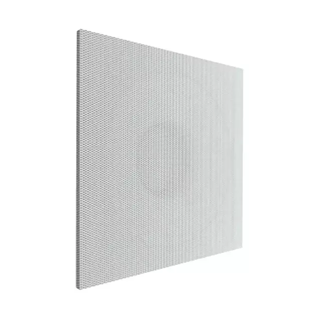 Geperforeerd plafondrooster voor afvoer 594x594 - ongeïsoleerd plenum zijaansluiting Ø 125 mm