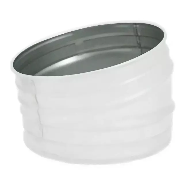 Spiro bocht 315 mm 15 graden (sendz. verz.) RAL9010
