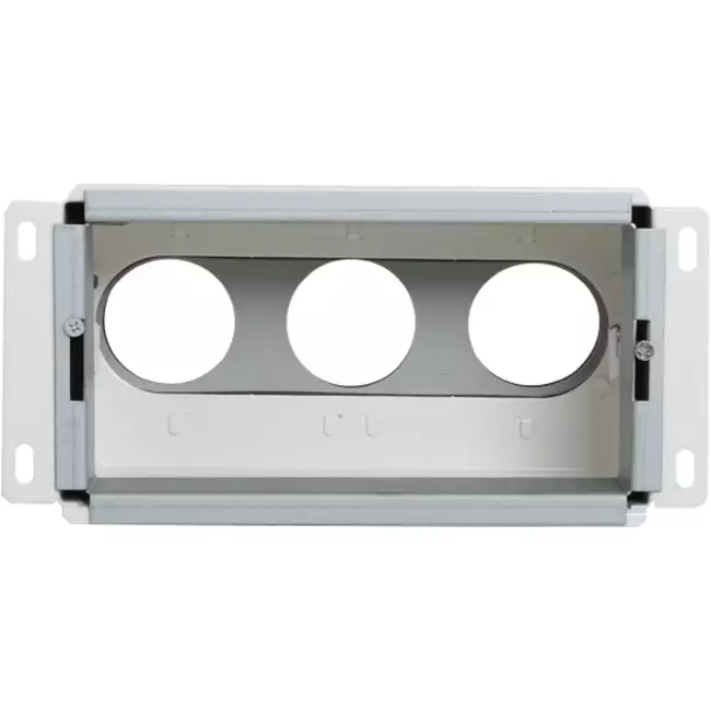 Vent-Axia Uniflexplus muurcollector achteraansluiting Geïsoleerd 3 x Ø69mm voor instortkanaal 200 x 100mm