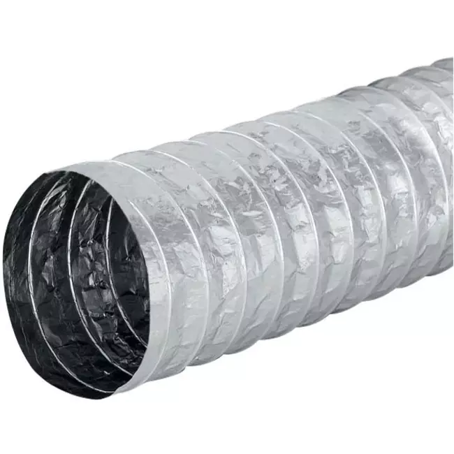 Aludec 200 mm ongeisoleerd flexibele slang - 10 m