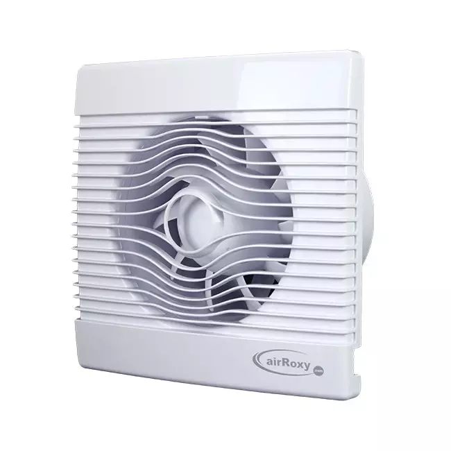 Badkamer ventilator met Timer Ø 120 mm wit - pRemium 120TS