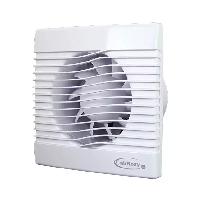 Badkamer ventilator met Timer Ø 120 mm wit - pRim120TS