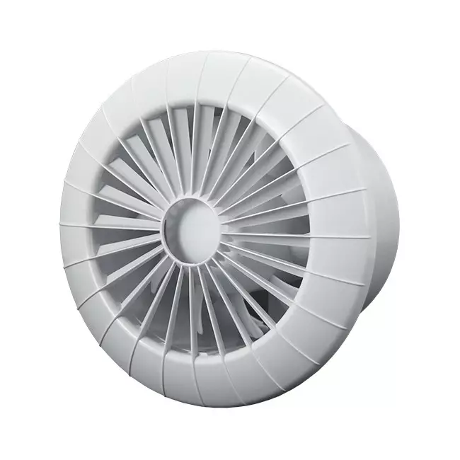 Badkamerventilator Ø 120 mm wit - aRid 120 BB