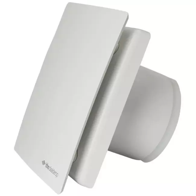 Itho Daalderop badkamerventilator Ø100 mm- wit met timer en 2 snelheden BTV-ssst T