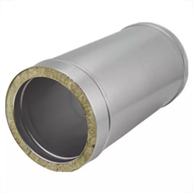 DW diameter 100 mm (100/150) buis L1000 I316L/I304 (D0,5/0,6)