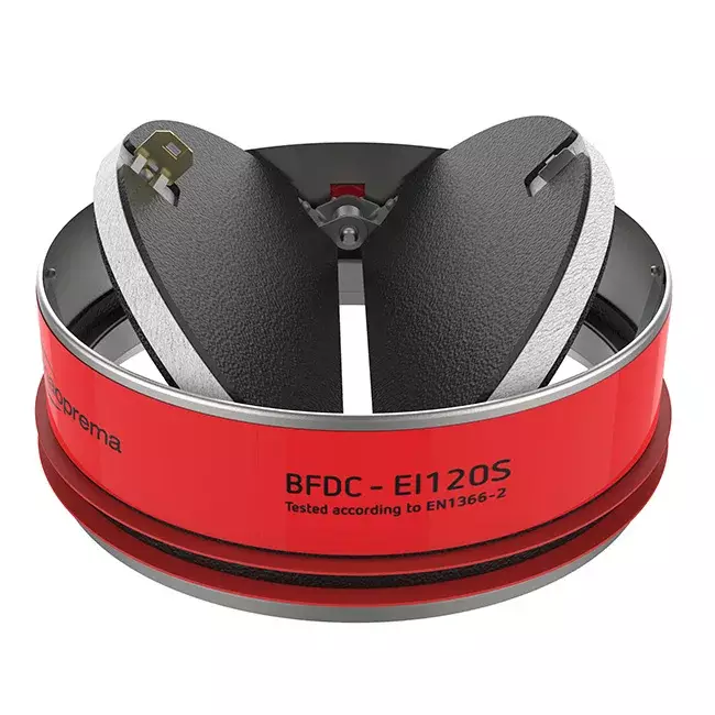 Brandvlinderklep rond 160 mm - E-BFDC EI120S 160