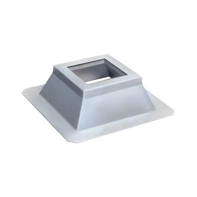 Itho Daalderop rebord de toiture pointure du pied 2 RAL 9010 - DMP 526 ebord de toiture Itho pointure du pied 2 RAL 9010 - DMP 526