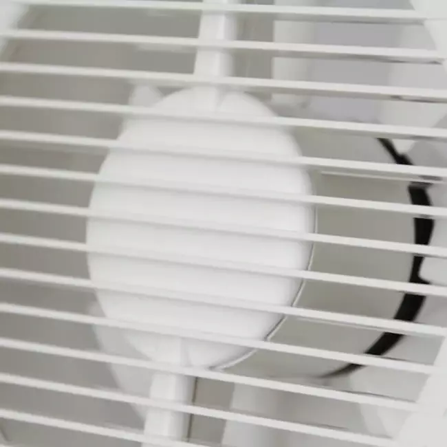 Badkamer ventilator rond Ø 150 mm wit met timer - EA150T