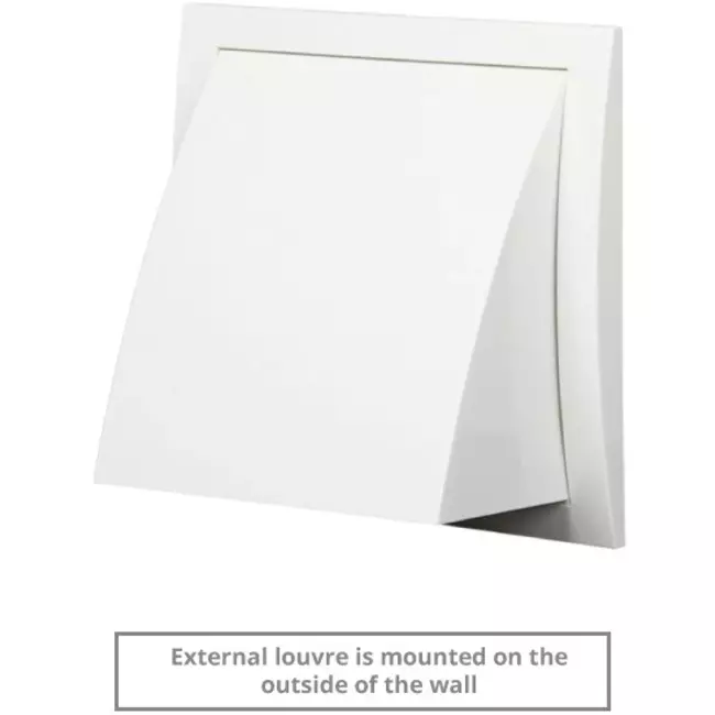Europlast decentrale WTW-unit 100 mm met schakelaar