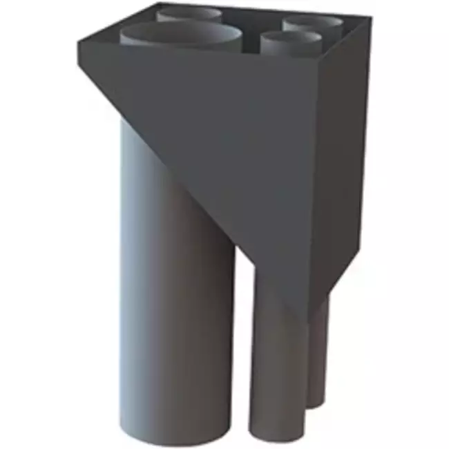 Conduits d'extension supplémentaires 1300 mm au lieu de 650 mm