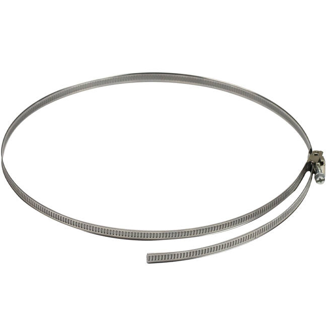 RVS slangenklem 60mm diameter 215mm - PCSS60-215