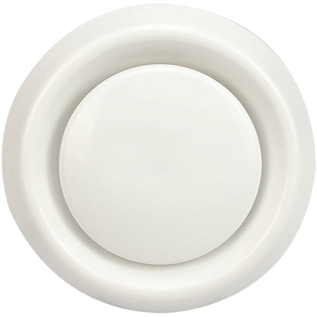 Ventilatie ventiel 100mm toevoer -en afvoer met klemveren - DAV-C100