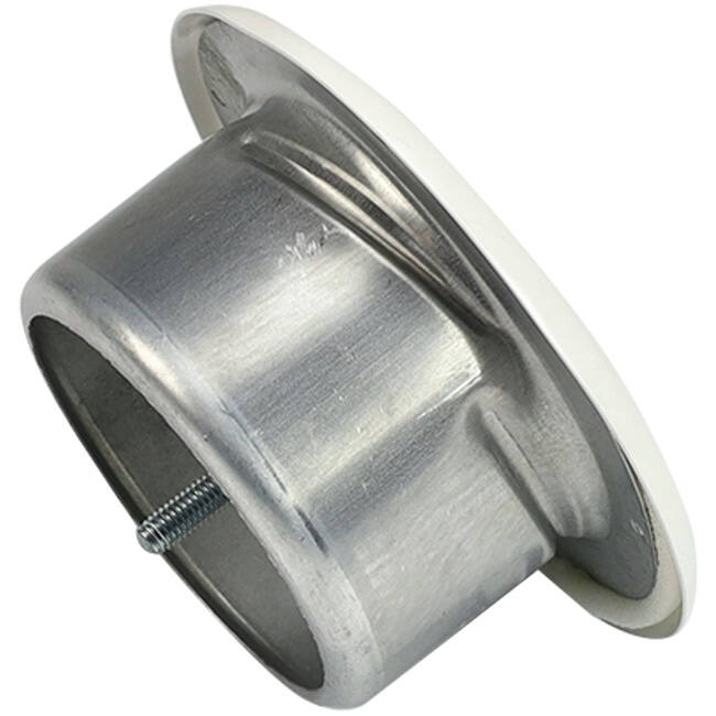 Ventilatie afvoer ventiel 125mm metaal - E-DVS125 RAL9010