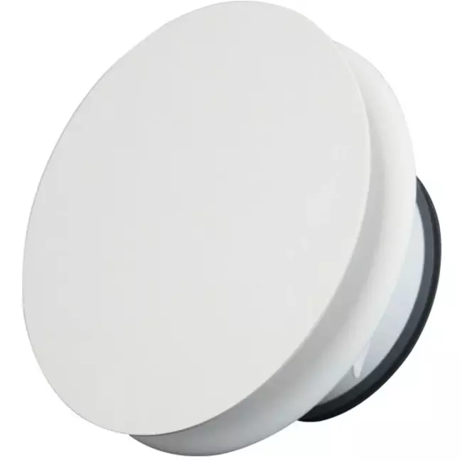 Bouche VMC Imaginair Ø 125mm - ressorts + anneau de montage - blanc