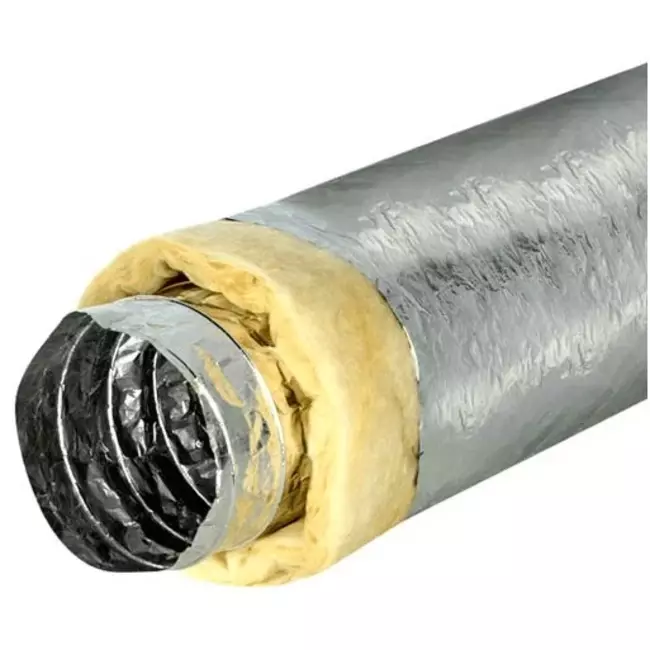 Isodec thermisch geisoleerde Ø100 mm ventilatieslang (10 meter)