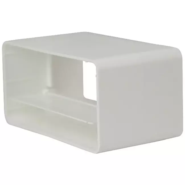 Clapet anti-retour rectangulaire en plastique 110 x 55 - KV