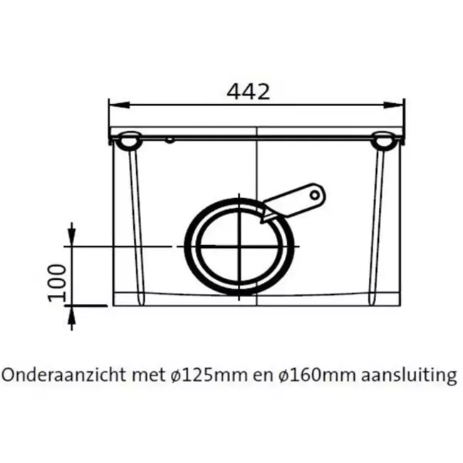 Orcon MVS-15RHB Pakket 550 m³/h + vochtsensor + RFT bediening + 4 ventielen - randaarde stekker