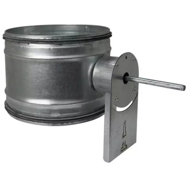 Motorbediende regelklep Ø 200mm voor spirobuis