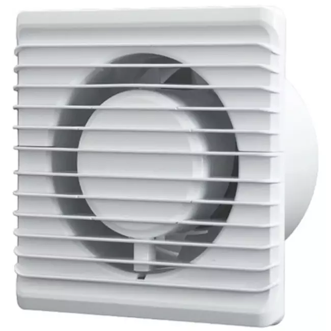 Badkamerventilator Ø 125 mm Wit - energy planet 125 S
