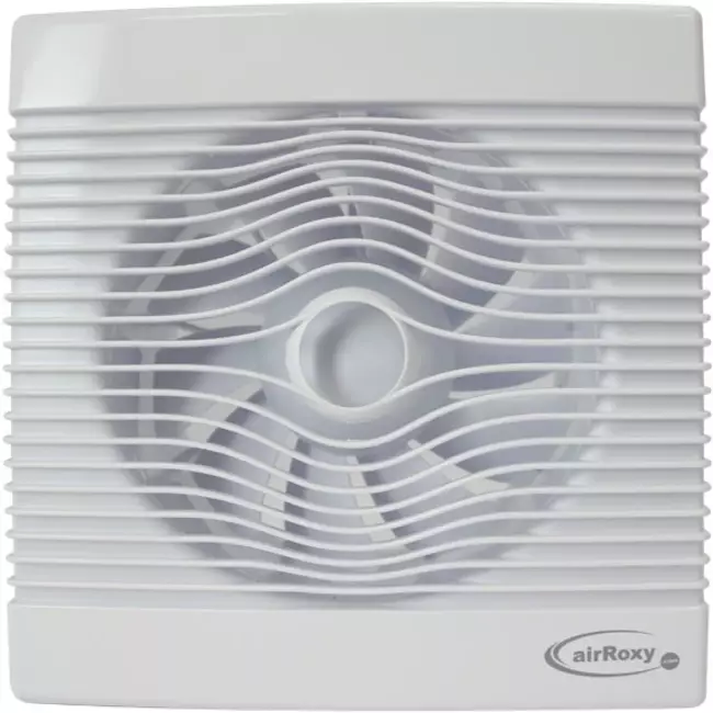 Badkamer ventilator met Timer Ø 120 mm wit - pRemium 120TS