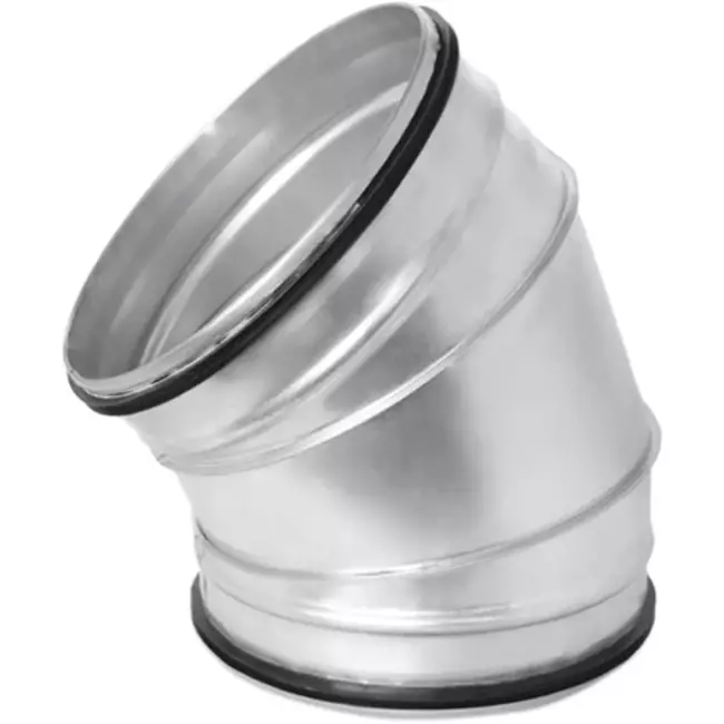 Ronde spiro bocht 45° Ø 560 mm voor spirobuis