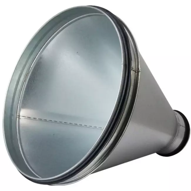 Verloopstuk van Ø 400mm - Ø 355mm voor spirobuis