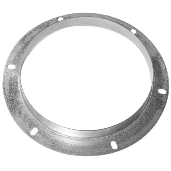 Ruck® inlaatflens, gegalvaniseerd plaatstaal Ø 150 mm (DAF 150)