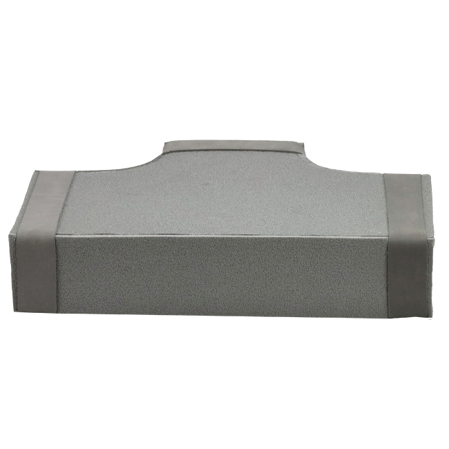 Thermoduct T-stuk 90 graden 220x80 - 220x80 tbv instortkanaal