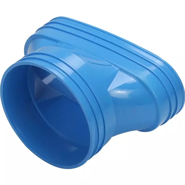 Wavin Ventiza verloop PVC ovaal 235x80 mm naar 160 mm M/M