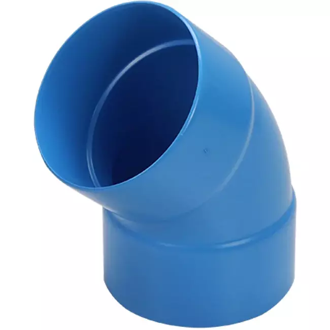 Wavin Venitza bocht 45 graden PVC rond met diameter 125 mm M/M