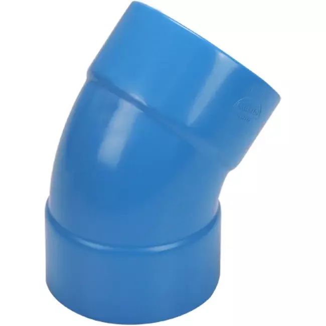 Wavin Venitza bocht 45 graden PVC rond met diameter 125 mm M/M