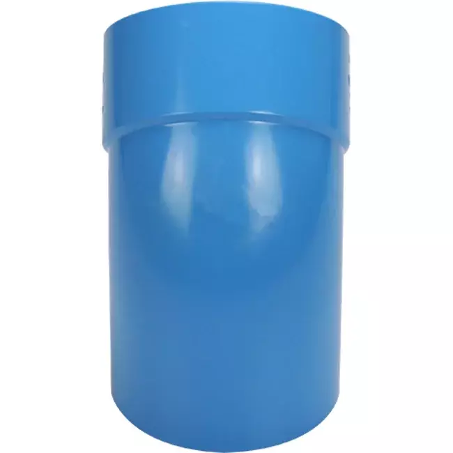 Wavin Ventiza bocht 45 graden PVC rond met diameter 80 mm M/S